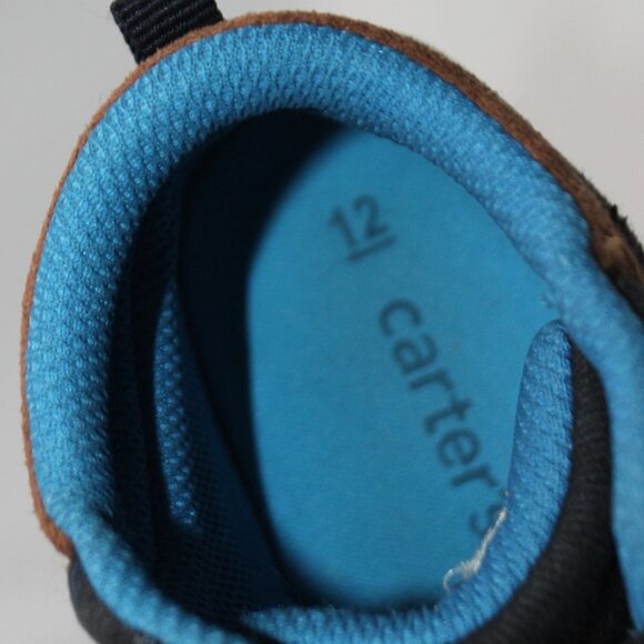 Carter's Boys High Top Canvas Sneakers - Picture 11 of 12